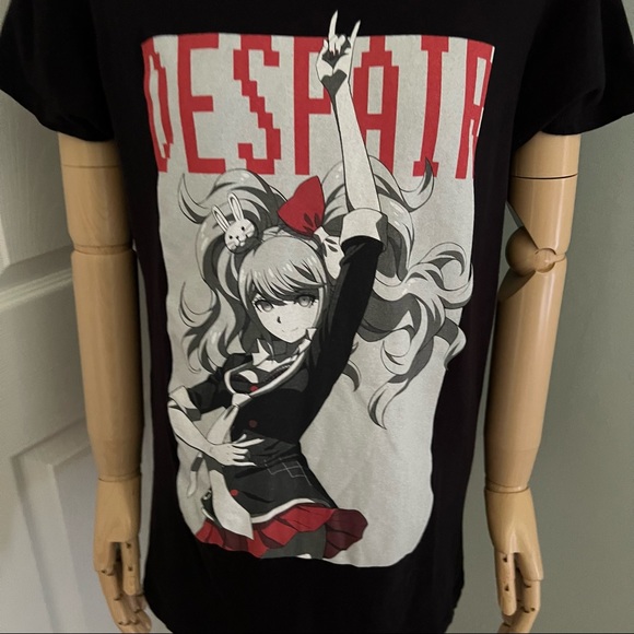 Dangan Ronpa 3 Anime Dispair Black T Shirt Size XL - Picture 4 of 11
